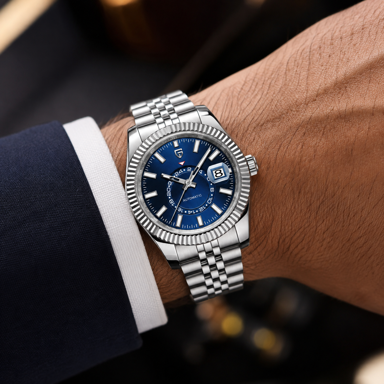 PD-1831 Blue & Silver