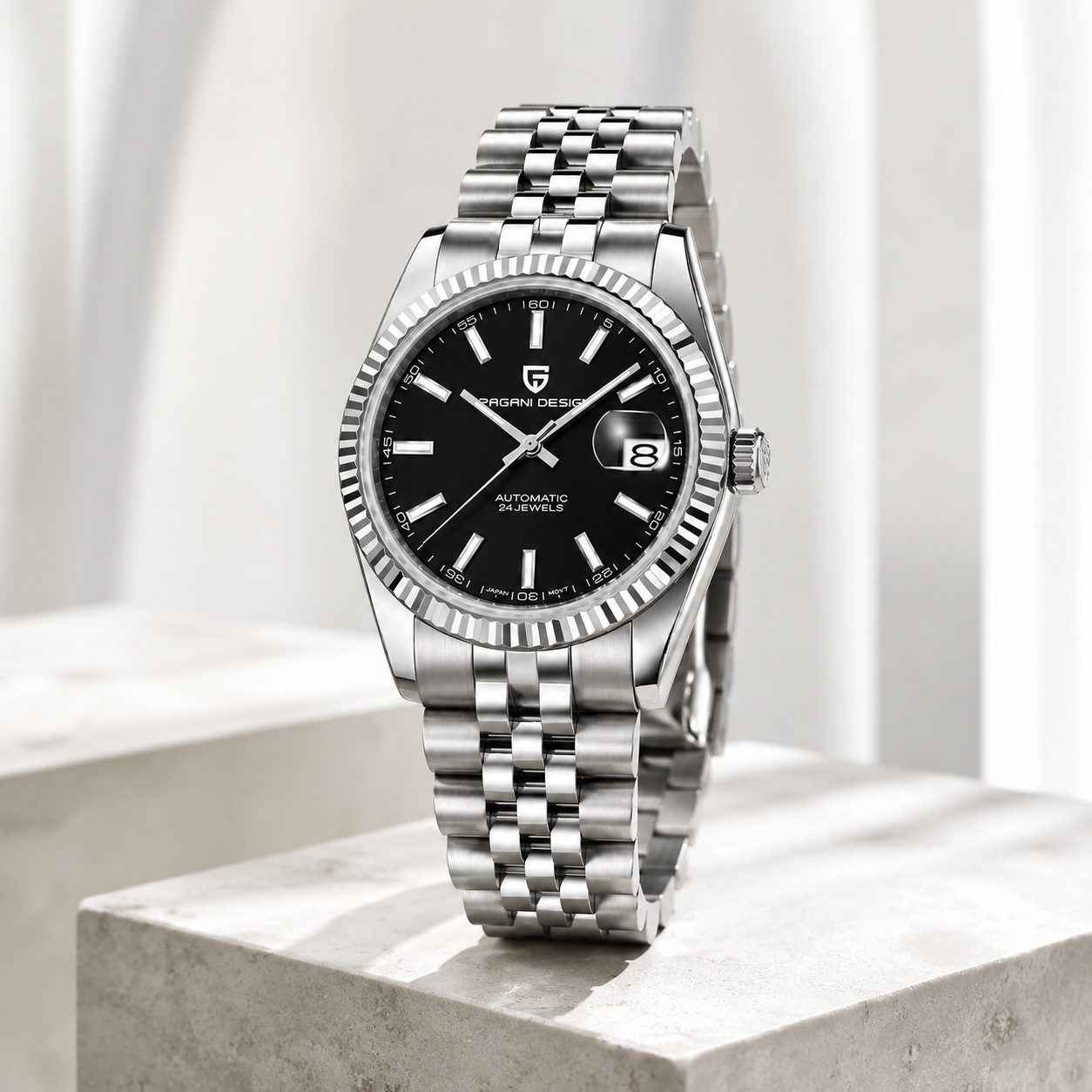 PD-1646 Black & Silver