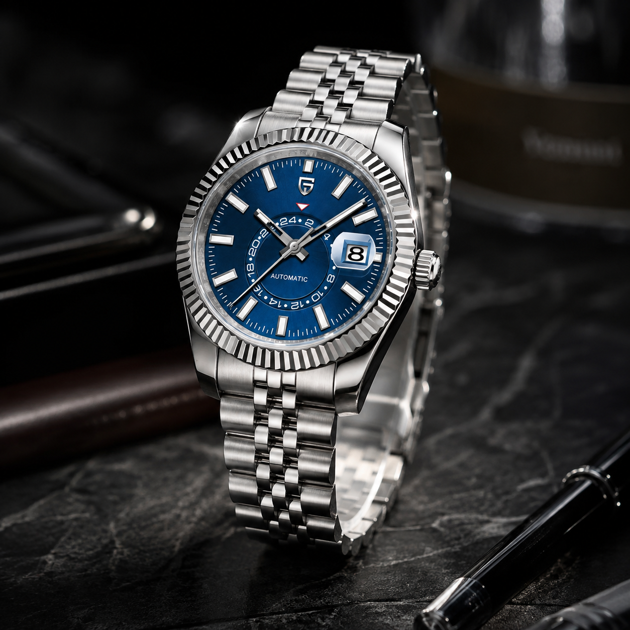 PD-1831 Blue & Silver
